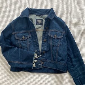 Cropped Abercrombie jean jacket